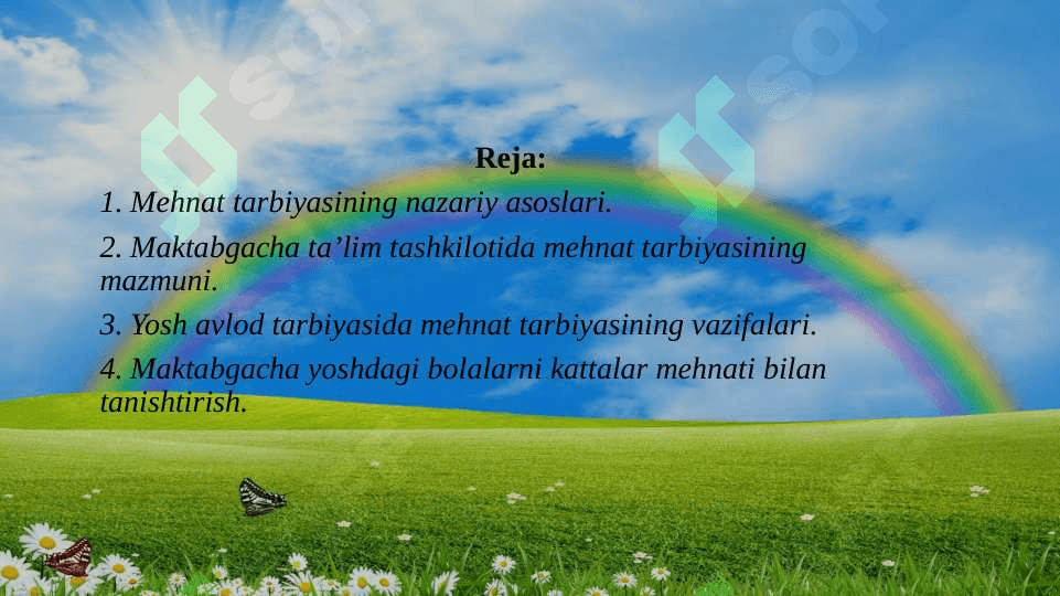 Maktabgacha yoshdagi bolalarning mehnat tarbiyasi 2