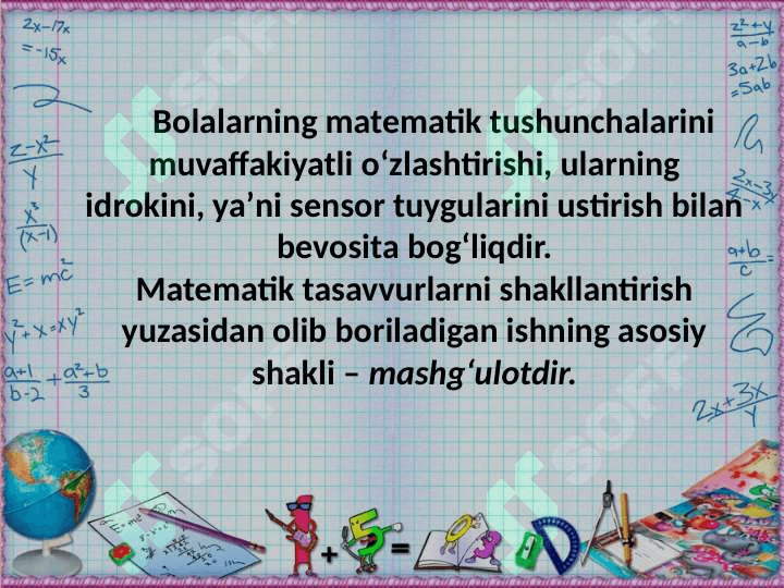«Maktabga tayyorgarlik» tushunchasi 8
