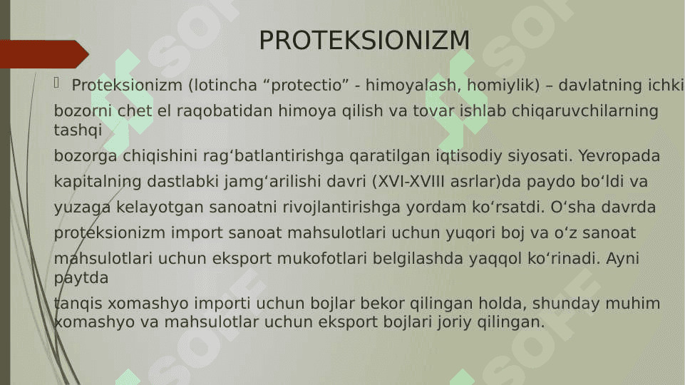 TASHQI SAVDO SIYOSATI 5