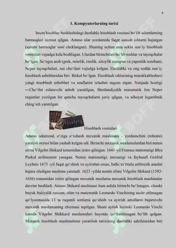 Kompyuterning dasturiy ta’minoti 4