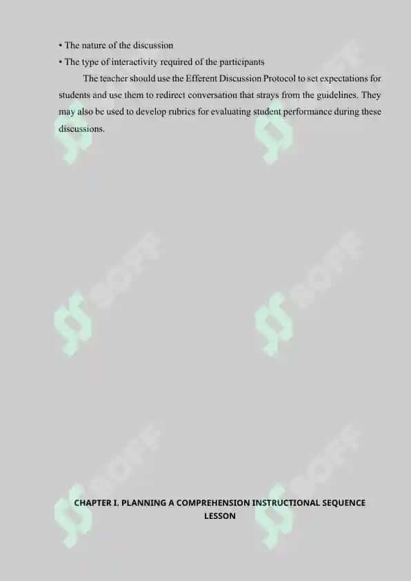 Classroom management and feedback 4