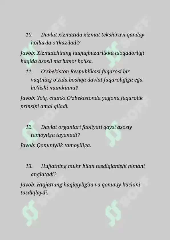 ARGOS SAVOL-JAVOBLARI 3