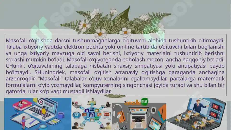 Zamonaviy ta'lim shakillari masofali o'qitish mahorat darslari vebiner evristik metodlar 4