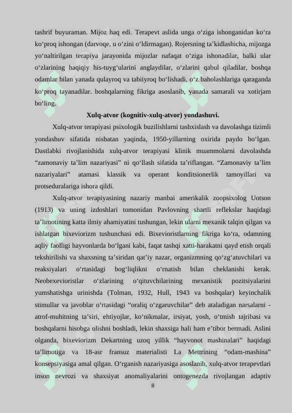 Oilaviy surishtiruv texnikasi va terapevtik kontraktni yakunlash.Kurs ishi 8