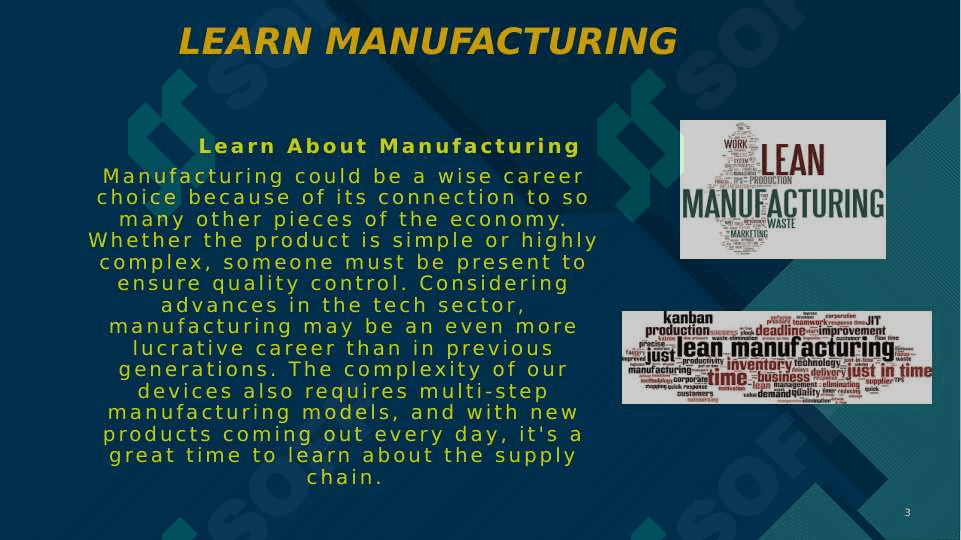 LEARN MANUFACTURING 3