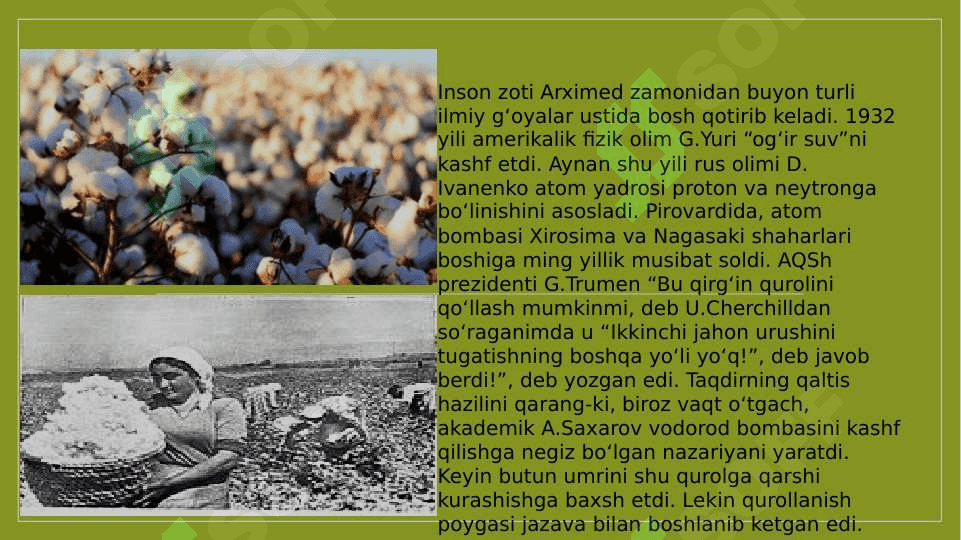 PAXTA ISHI VA OZBEK ISHI 2