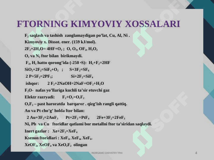 XVII guruh elementlarining umumiy tavsifi 4