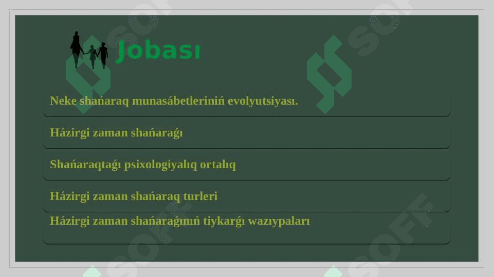 Hazirgi zaman shanaraq turleri ham qasiyetleri 2