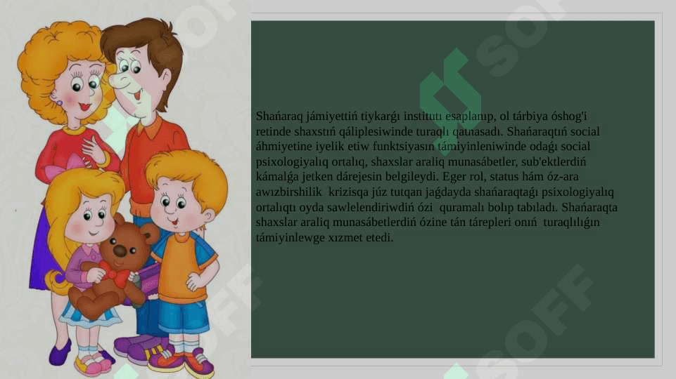 Hazirgi zaman shanaraq turleri ham qasiyetleri 5