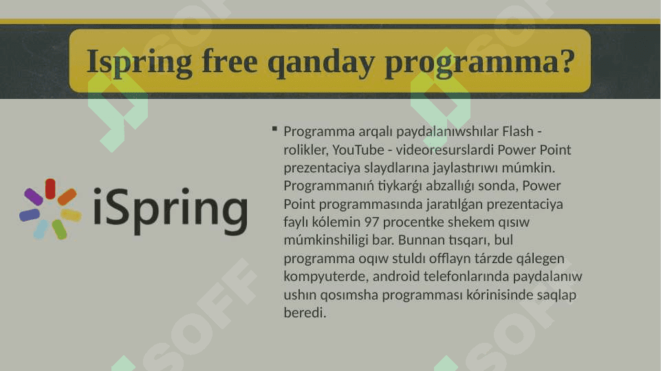 ISpring programmasinda elektron kitap jaratiw 3