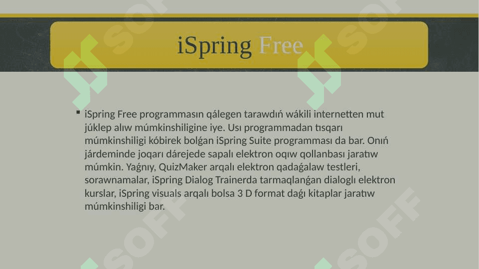 ISpring programmasinda elektron kitap jaratiw 4