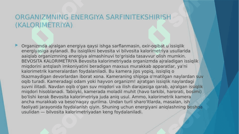MODDALAR VA ENERGIYA ALMASHINUVINI O’RGANISH 5