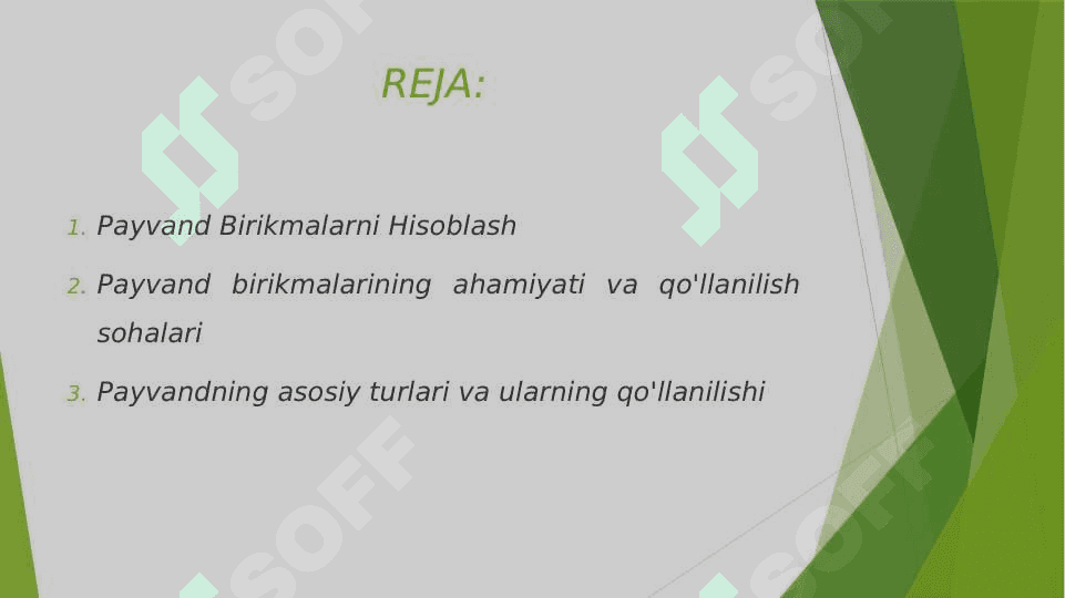Payvand birikmalarni hisobi. Boltli birikmalar hisobi. 2