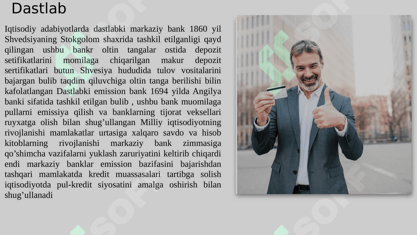 Markaziy bank va uning funksiyalari 7