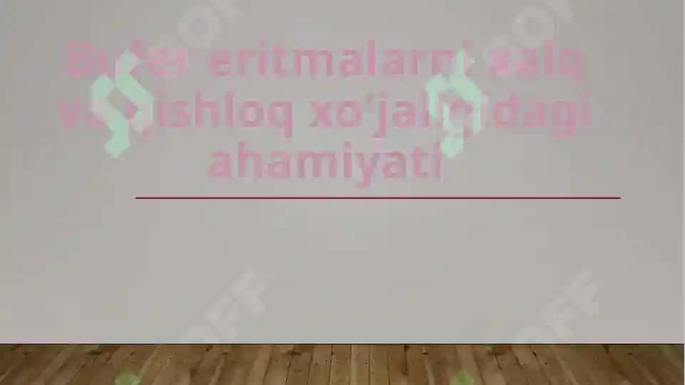 Diffuziya va osmos xodisasi haqida slayd 5