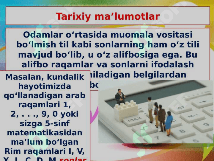 Sanoq sistemalari haqida 2