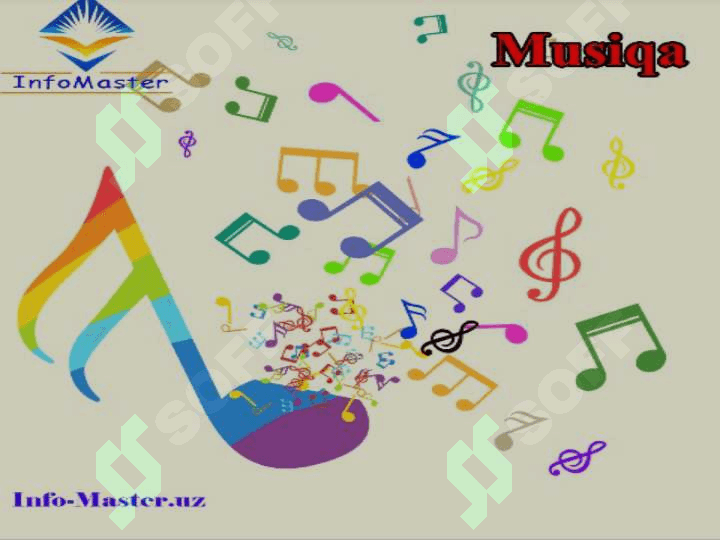 Musiqa dasturlari turlari:valete, tematik musiqali dastur, shou namoyish. 3