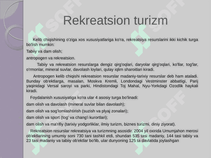 Dunyoga mashxur sanatoriy-kurortlar 2