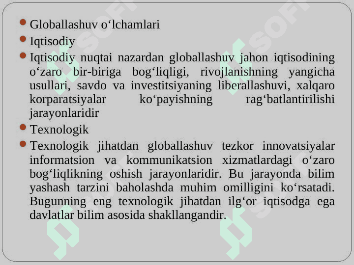 Xalqaro turizmda glaballashuv jarayonlari 7