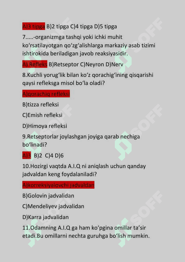 Fiziologiya test 2
