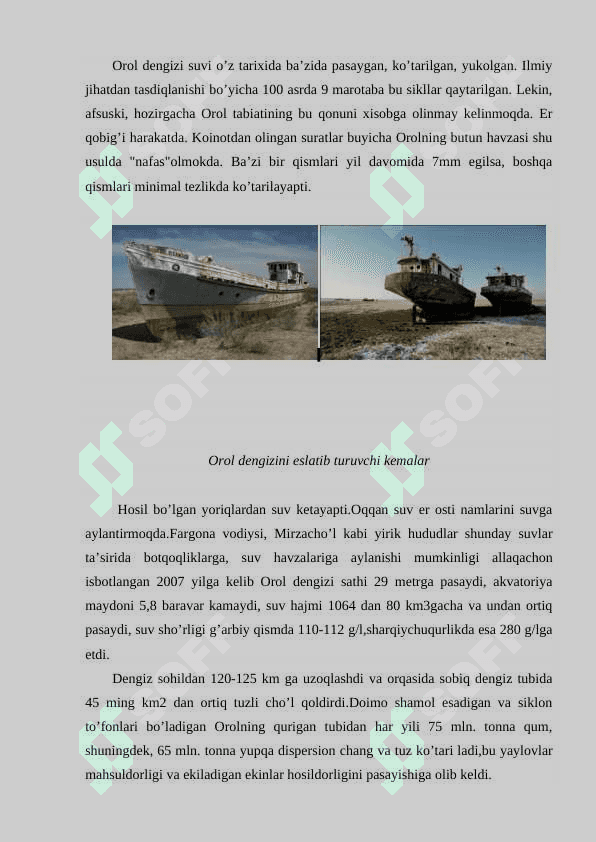 Оrоl dengizi hаvzаsi ekоturizm resurslаri. 4
