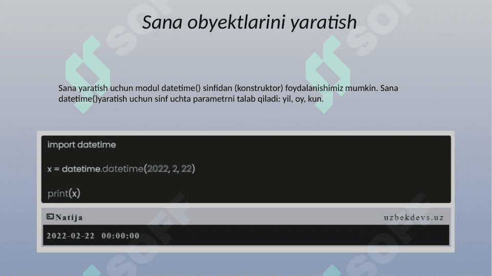 Python. Modul. Python. Datetime 3