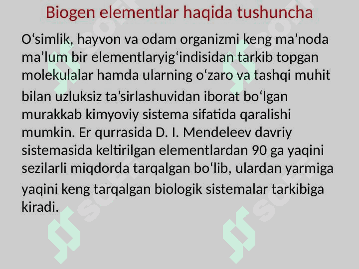 BIOGEN ELEMENTLAR 2