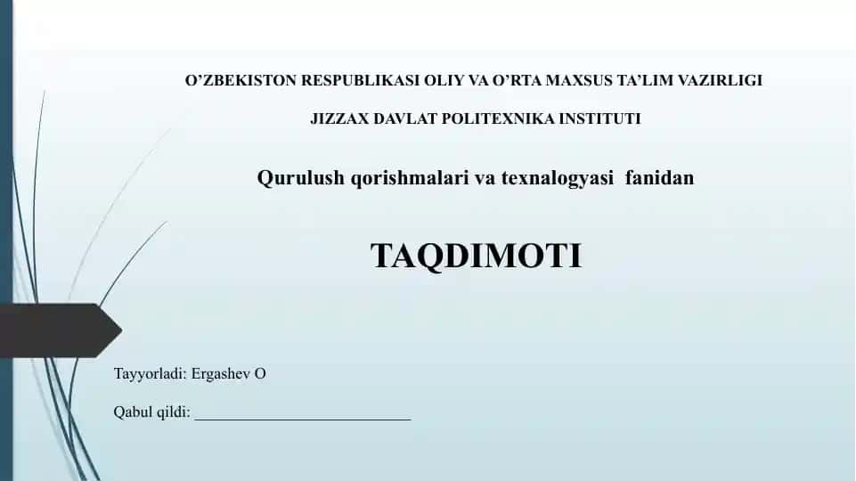 Kinav mahsuloti ishlabchiqarish texnologiyasi