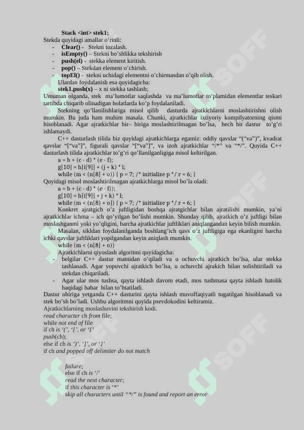 Rekursiv algoritmlar. Navbat,stek,dek 3