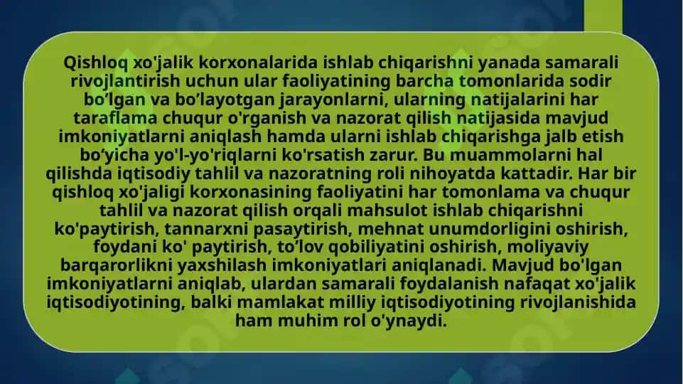 Tahlil fanining shakllanishi 4
