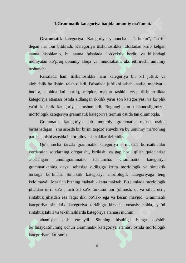 Oʻzbek tilshunosligida egalik kategoriyasining oʻrganilishi 5