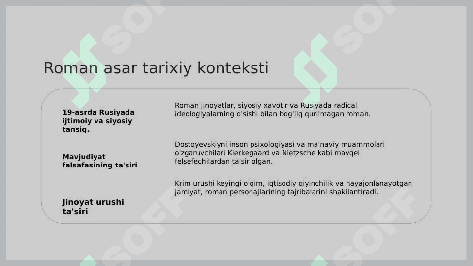 Fyodor dostoyeviskiyning jinoyat va jazo  asarida inson va tabiat talqini 3