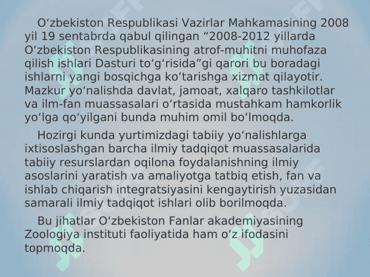Ekologik barqarorlik 4