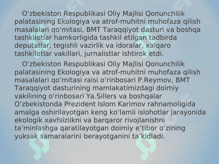 Ekologik barqarorlik 7