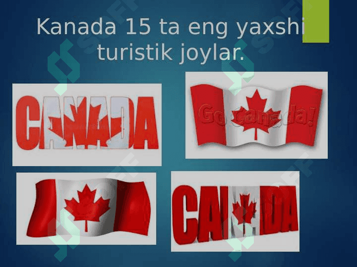 KANADA TURIZMI 6