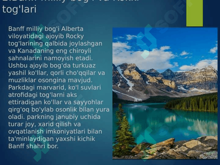 KANADA TURIZMI 8
