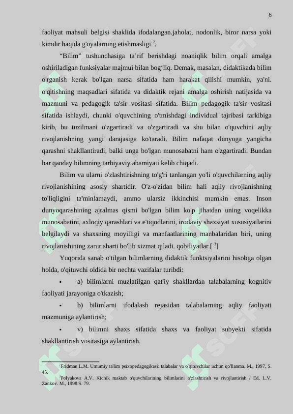 Ta’lim jarayonida testlardan foydalanish 5