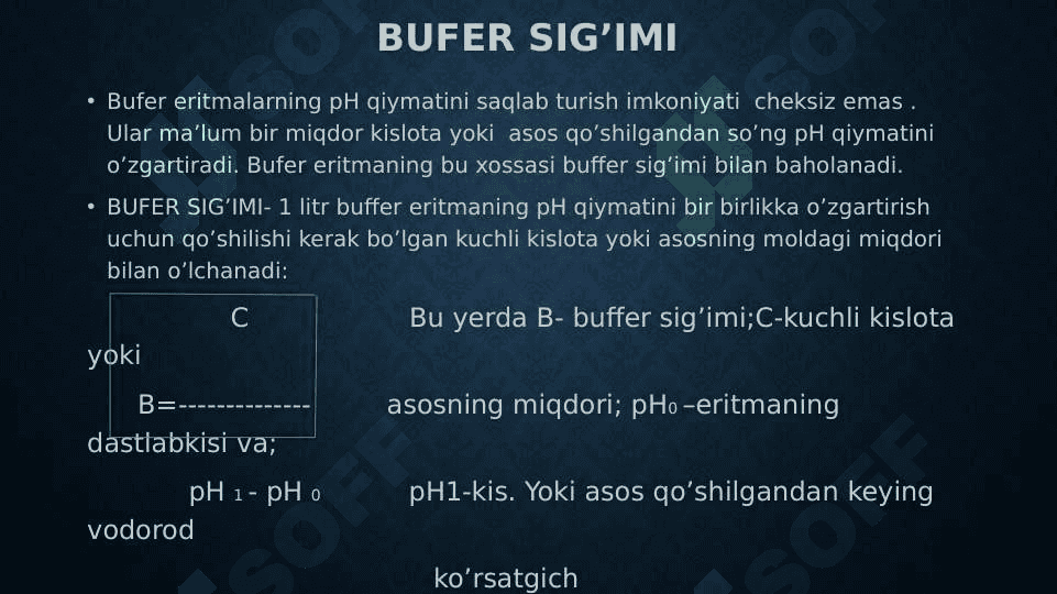 BUFER SISTEMALAR 8