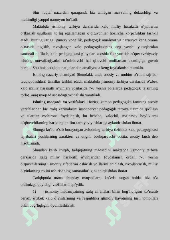 TARBIYAVIY ISHLAR VA MILLIY HARAKATLI  O`YINLAR. 3