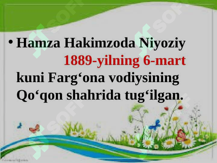 Hamza Hakimzoda Niyoziy hayoti va ijodi 3
