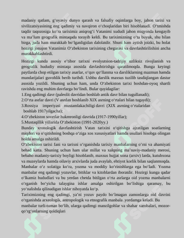 Oʻzbekiston Respublikasining tashkil topishi va uning tarixiy ahamiyati 7