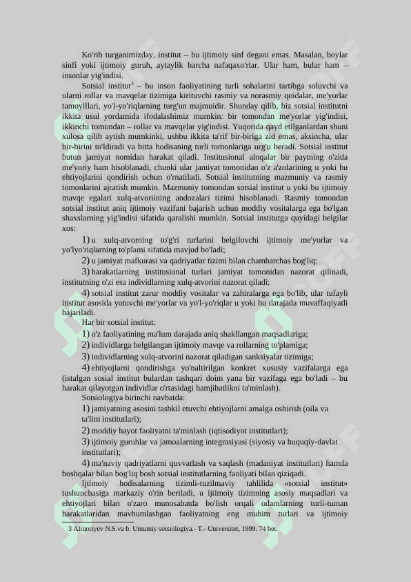 Sotsiologik guruhlar va sotsial institutlar 7