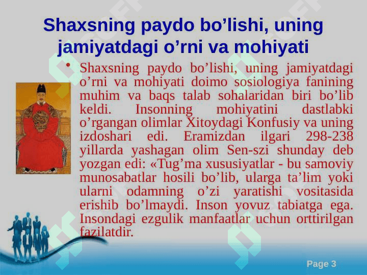 Shaxs ijtimoiylashuvi . 3