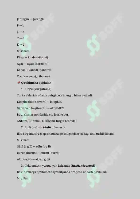 Turk tili grammatikasi (To'liq) 3