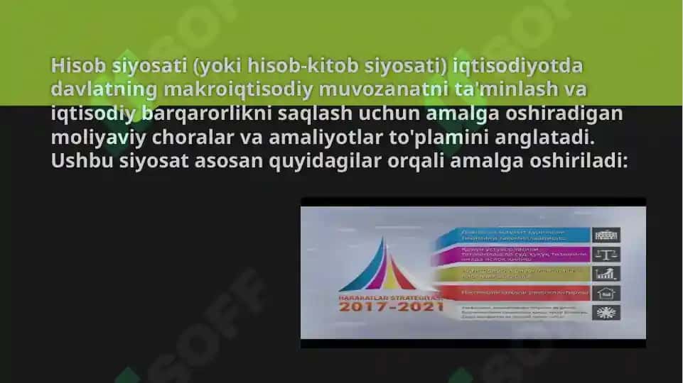 Hisob siyosatining mazmun va moliyaviy hisobottuzishdagi muhim tamoyillari 3