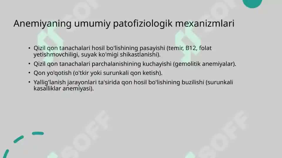 Anemiya sindromini ratsional davolashga klinik-farmakologik yondoshuv 4