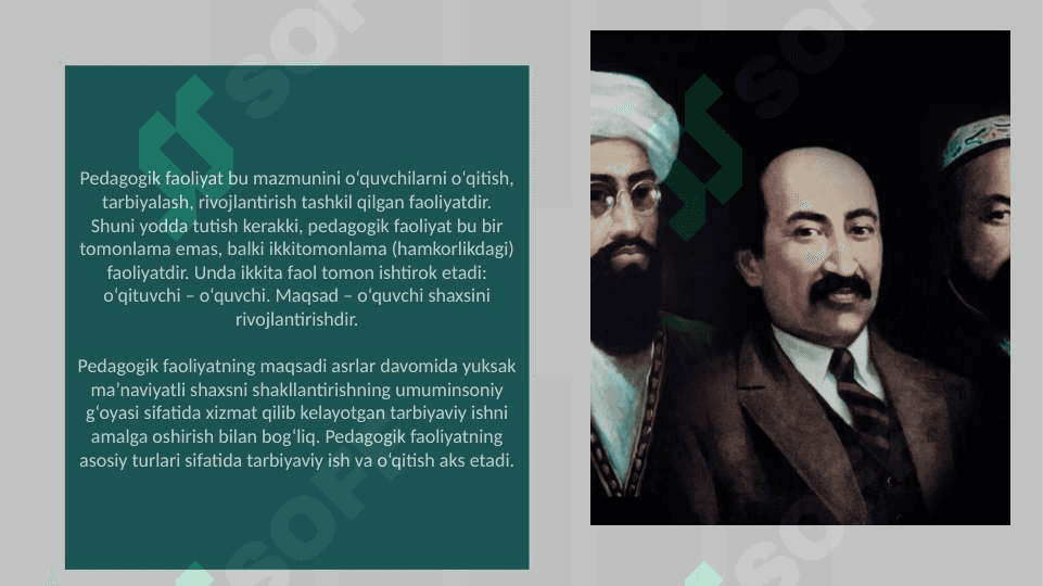 Pedagog faoliyatida jadid  ma’rifatparvarlarining  merosidan foydalanish 2