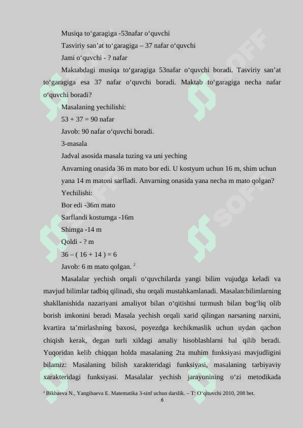 2-sinfda matematik murakkab masala va ularni yeshiga o’rgatish metodikasi 6