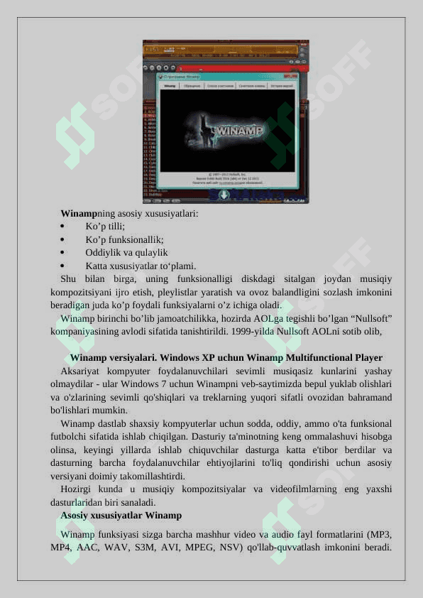 Multimedia dasturlarining amaliy paketlari 7
