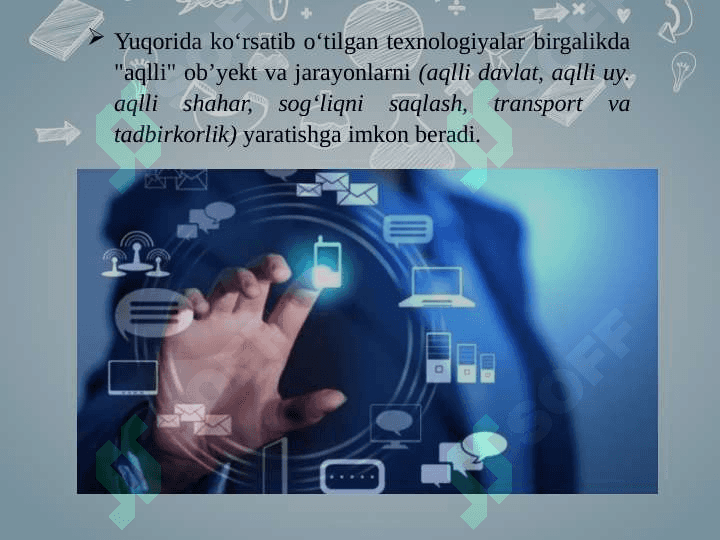 Zamonaviy raqamli texnologiyalar 6